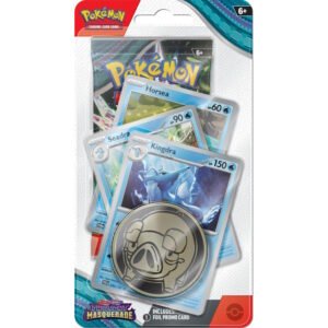 Blister Premium Twiling Masquerade - Kingdra - Inglés - Cartas Pokemon Originales Tcg