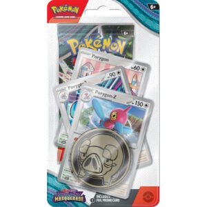 Blister Premium Twiling Masquerade - Porygon 2- Inglés - Cartas Pokemon Originales Tcg