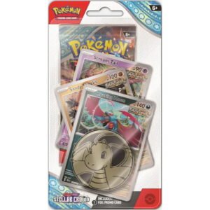 Blister Premium Stellar Crown - Roaring Moon - Inglés - Cartas Pokemon Originales Tcg